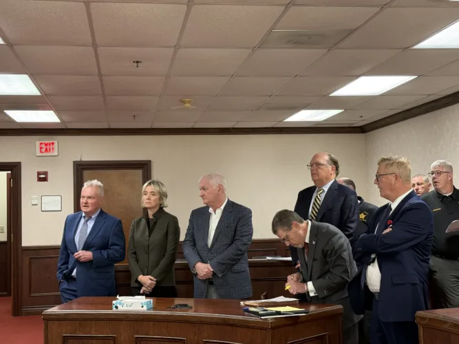 Defendants in EGCC case plead not guilty